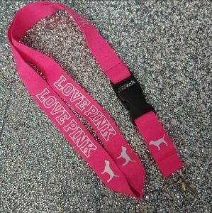 Love Pink Lanyard